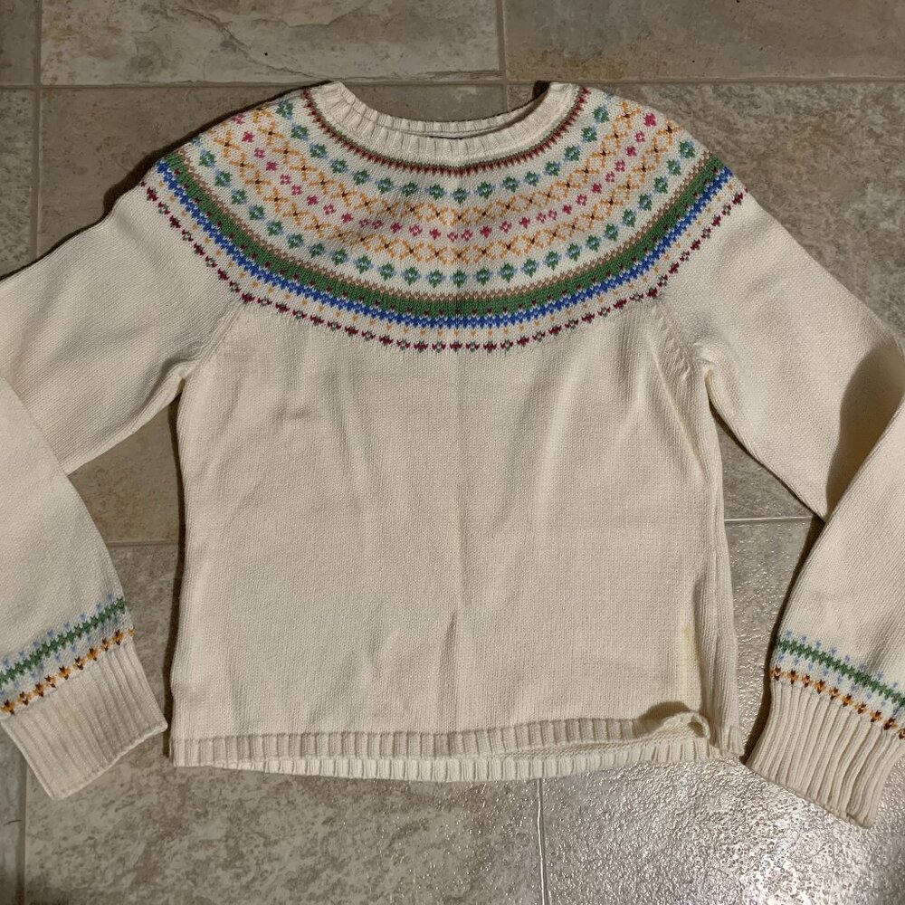 kids girls size medium 10/12 sweater